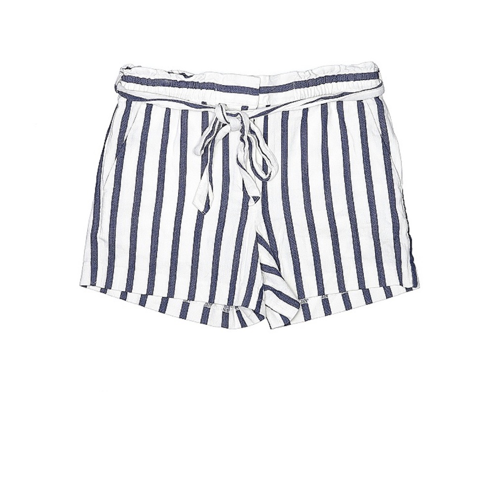 Ann Taylor LOFT Navy & White Shorts